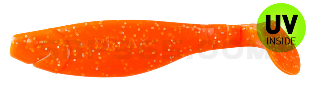 Kopyto-River 4" (ca. 11,0 cm) orange-Glitter