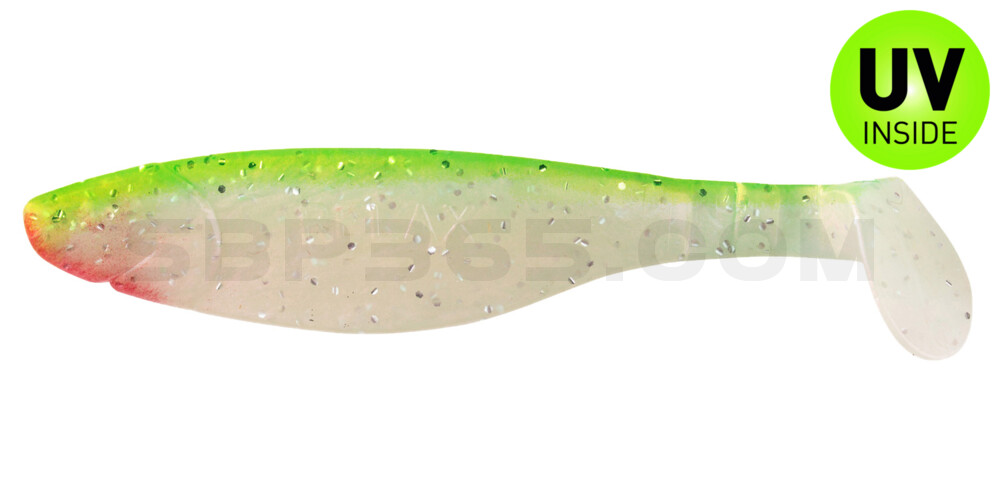 Kopyto-River 4" (ca. 11,0 cm) perl-Glitter / grün