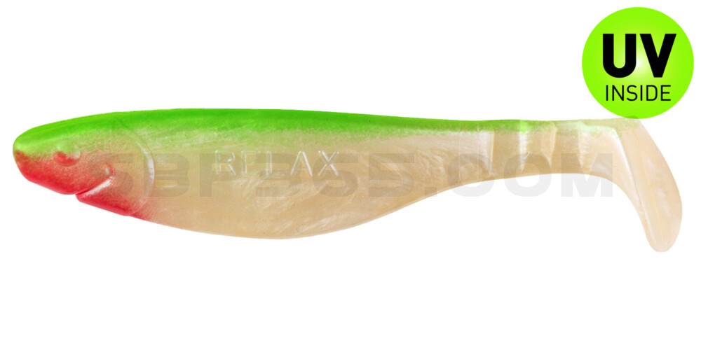 Kopyto-River 4" (ca. 11,0 cm) perlweiss / grün