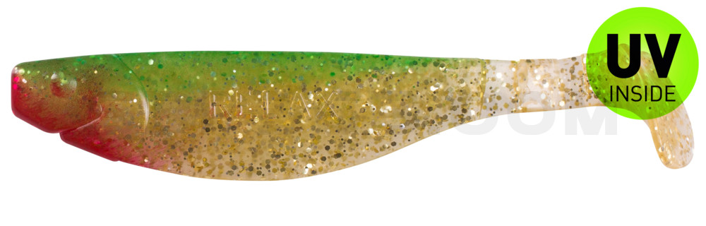 Kopyto-River 5" (ca. 13,0 cm) milchgold-Glitter / grün