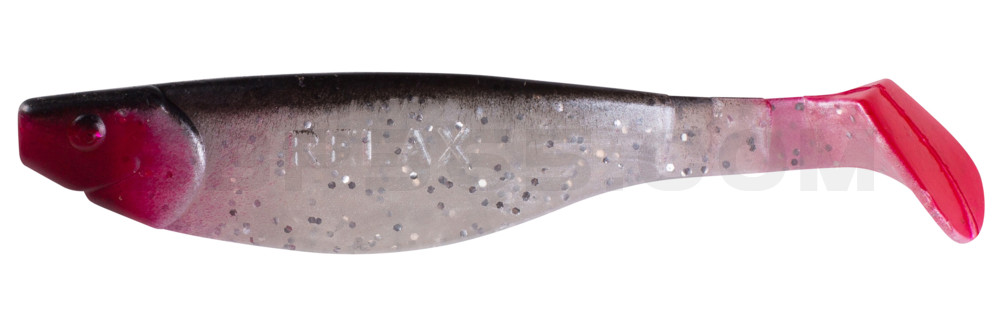 Kopyto-River 5" (ca. 13,0 cm) perlweiss-Glitter / schwarz