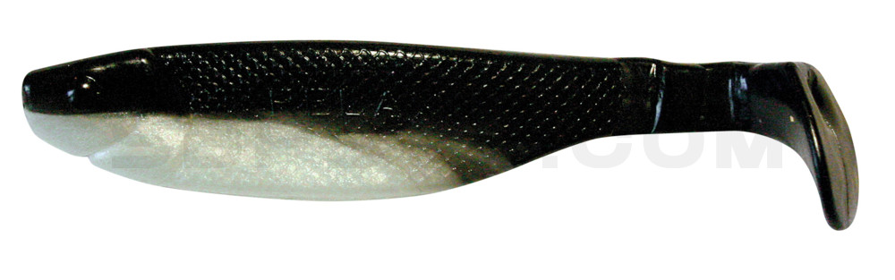 Kopyto-River 5" (ca. 13,0 cm) reinweiss / schwarz