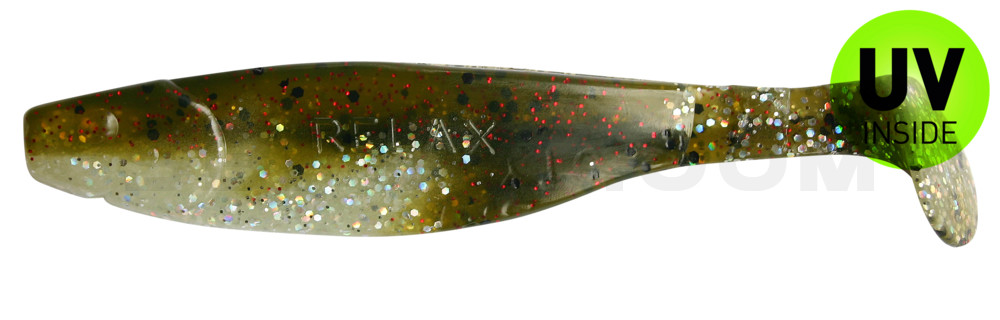 Kopyto-River 5" (ca. 13,0 cm) selbstleuchtend Glitter / Kaulbarsch