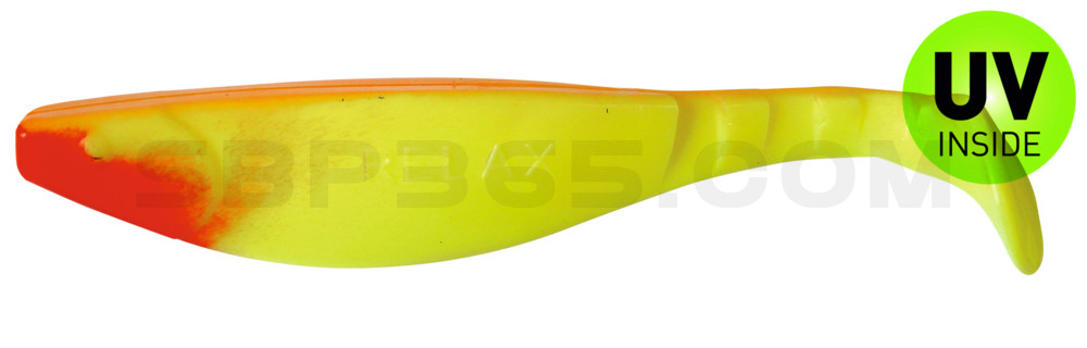 Kopyto-River 6" (ca. 16,0 cm) fluogelb / orange
