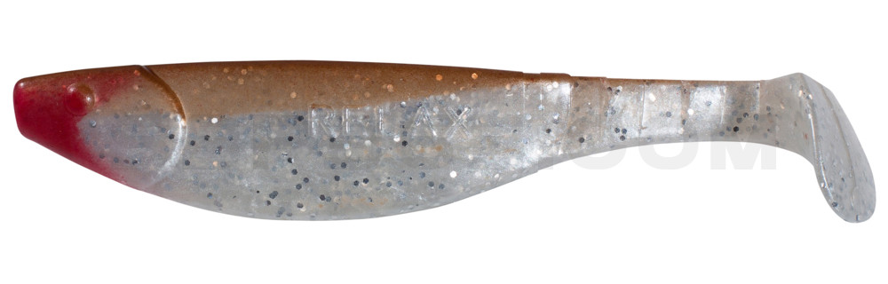 Kopyto-River 6" (ca. 16,0 cm) perlweiss-Glitter / braun