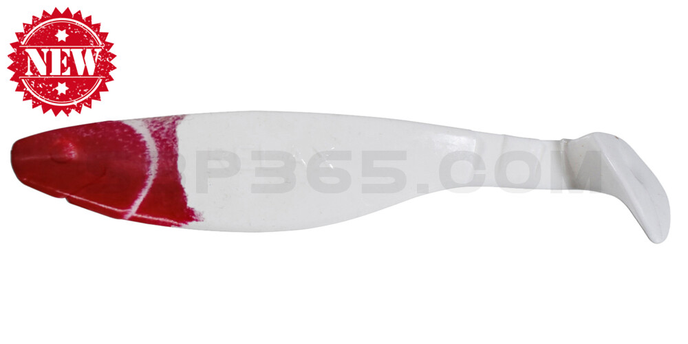 Kopyto-River 6" (ca. 16,0 cm) reinweiss / red painted head