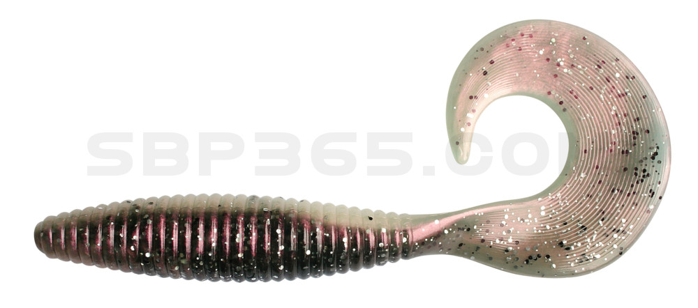 Magnum Twister 6" (ca. 16,0 cm) perl-glitter-rauch-glitter