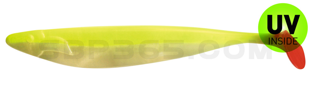 Megalodon 15" (ca. 40,0 cm) goldperl / fluogelb