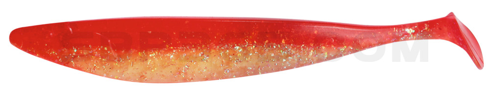 Megalodon 15" (ca. 40,0 cm) kristall-Mylar Glitter-rot