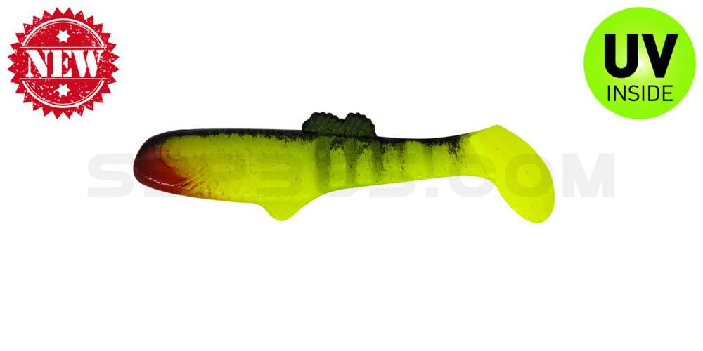 Montana 2,5" (ca. 7cm) fluogelb / schwarz