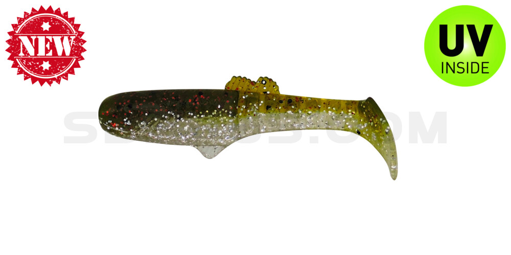 Montana 2,5" (ca. 7cm) selbstleuchtend Glitter / Kaulbarsch