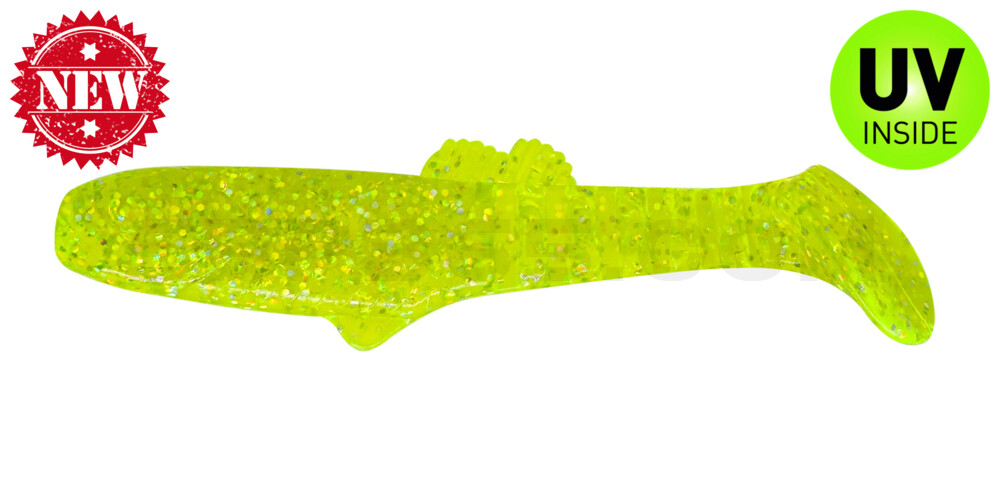 Montana 4,5" (ca. 12,5 cm) grün(chartreuse)-Glitter