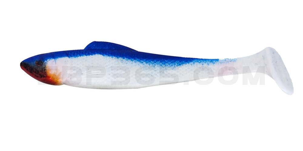Ohio 2,5" (ca. 8,0 cm) reinweiss / blau