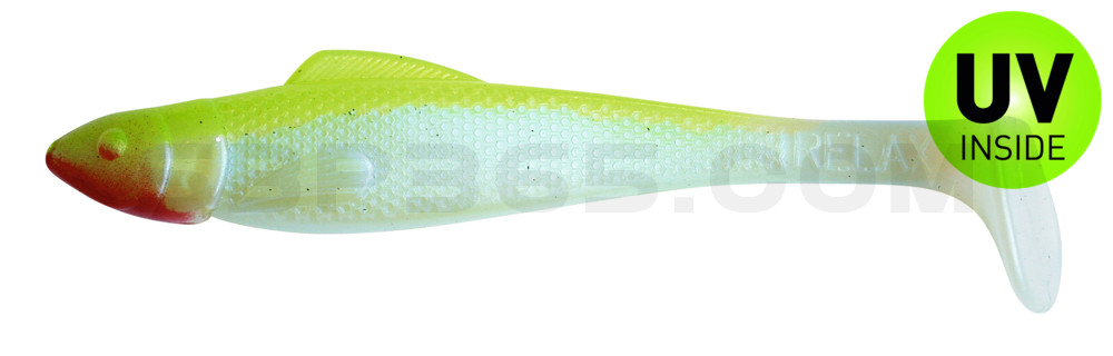 Ohio 4" (ca. 11,0 cm) blauperl / fluogelb
