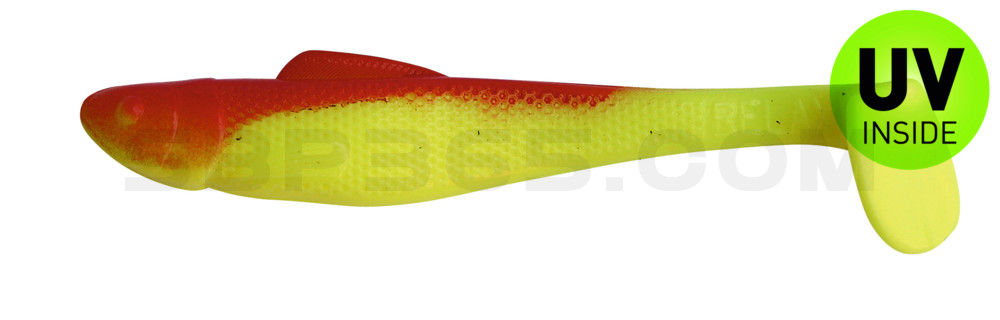 Ohio 4" (ca. 11,0 cm) fluogelb / rot
