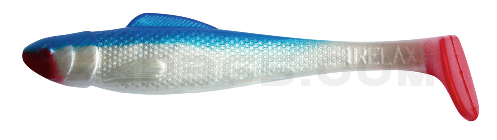 Ohio 4" (ca. 11,0 cm) perlweiss / blau