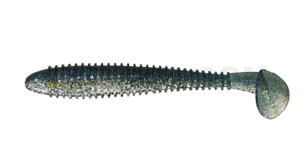 Pro Swimmer 4,8" (ca. 12 cm) im Hartschalenblister Silver Shiner