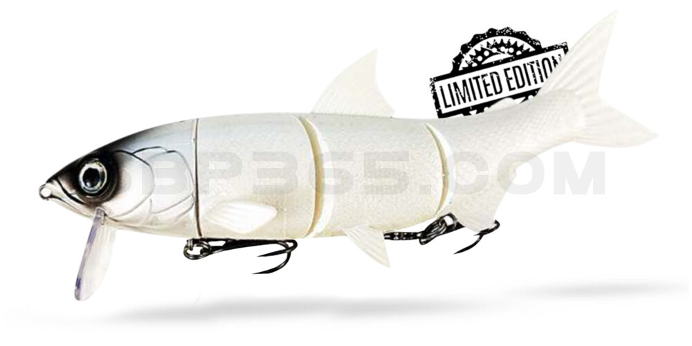 RenkyOne - Hybrid Fishing Lure 7" (ca. 18 cm) slow sinking Pure White