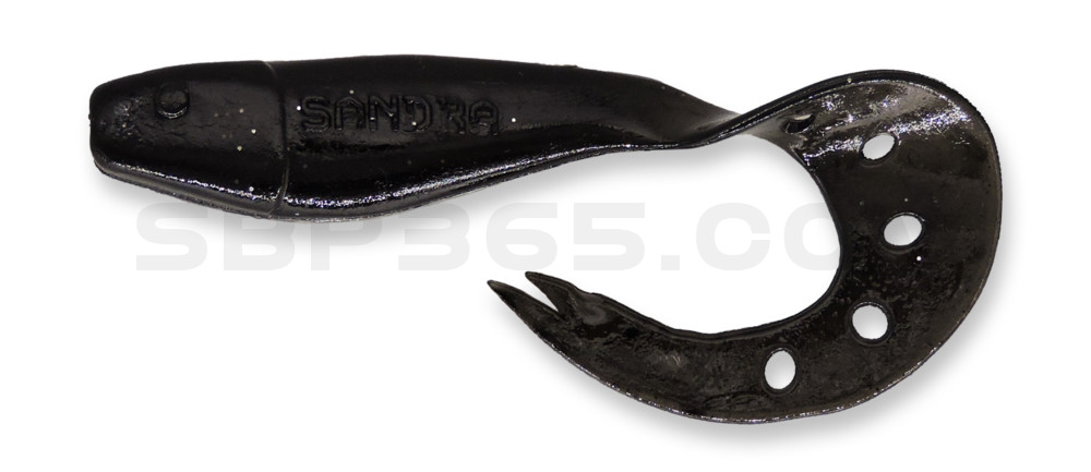Sandra 3,5" (ca. 9 cm) mattschwarz