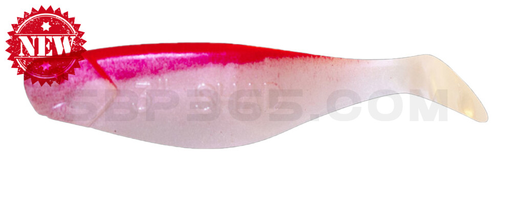 Shad 3" (ca. 8,0 cm) perl / rot