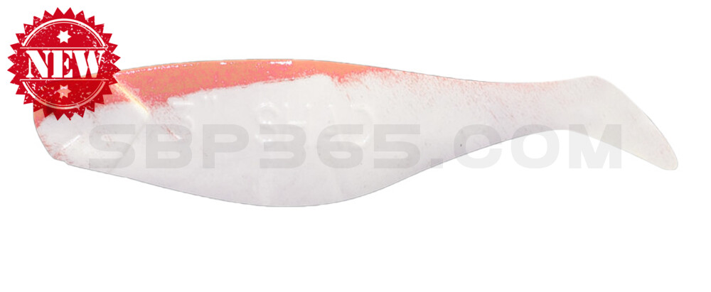 Shad 3" (ca. 8,0 cm) reinweiss / salmon