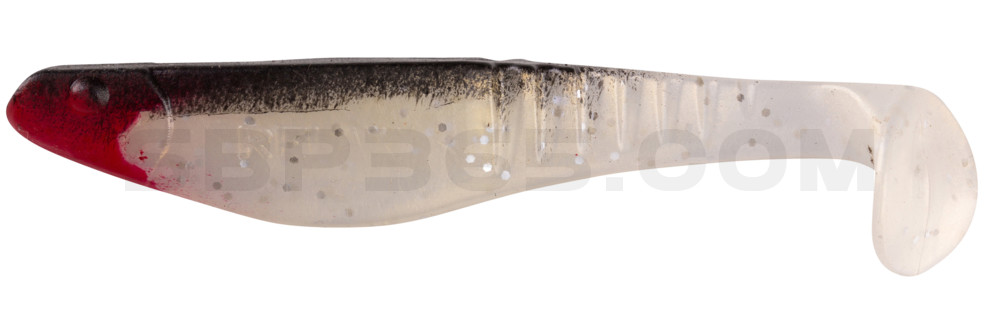 Shark 4" (ca. 11,0 cm) goldperl-Glitter / schwarz
