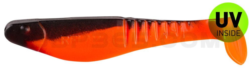 Shark 4" (ca. 11,0 cm) orange / schwarz