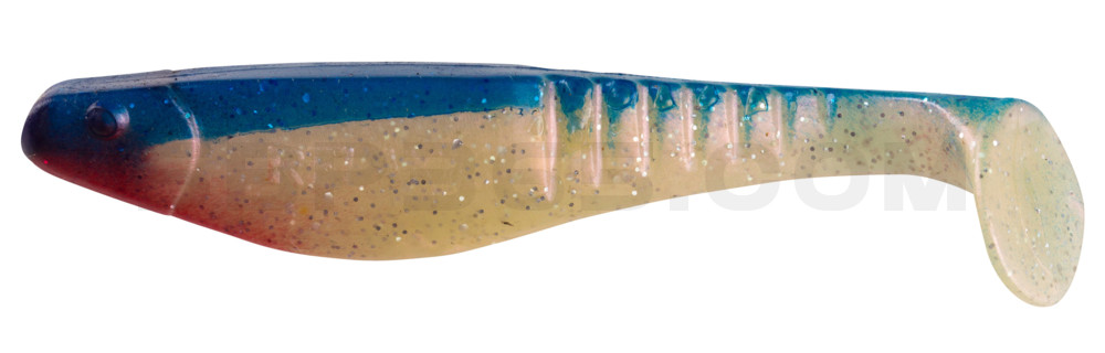 Shark 4" (ca. 11,0 cm) perl-Glitter / blau
