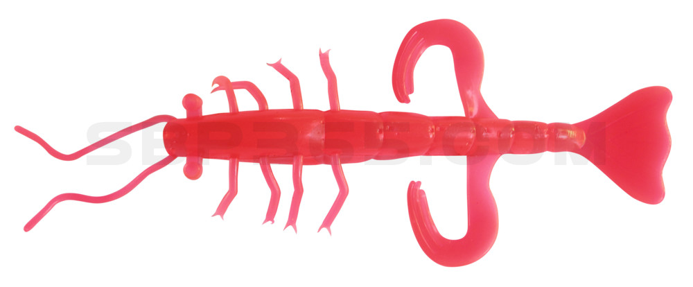 Shrimp 3" (ca. 8,0 cm) feuerrot