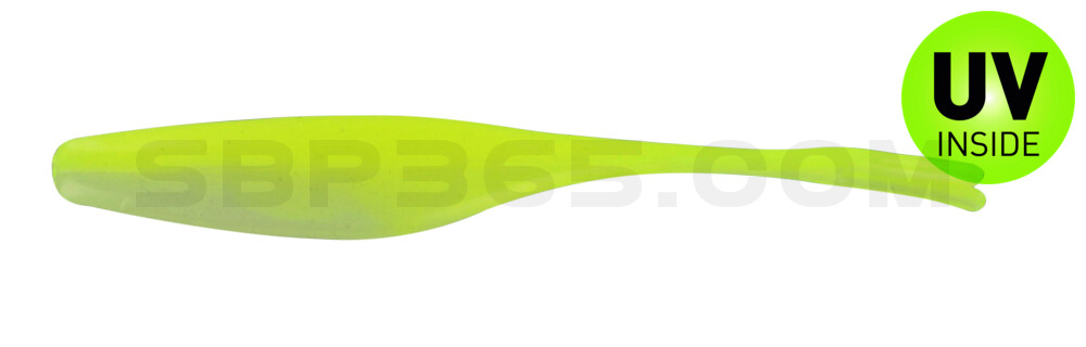 Split Tail Minnow 5" (ca. 13 cm) Chartreuse / glow