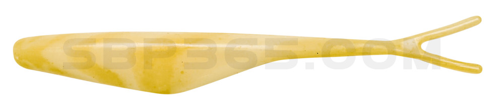 Split Tail Minnow 5" (ca. 13 cm) Chartreuse/white swirl