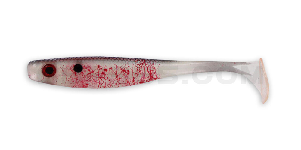 Suicide Shad 3,5" (ca. 9 cm) im Hartschalenblister Bleeding Shad