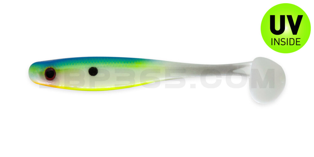 Suicide Shad 5" (ca. 13 cm) im Hartschalenblister Citrus Shad