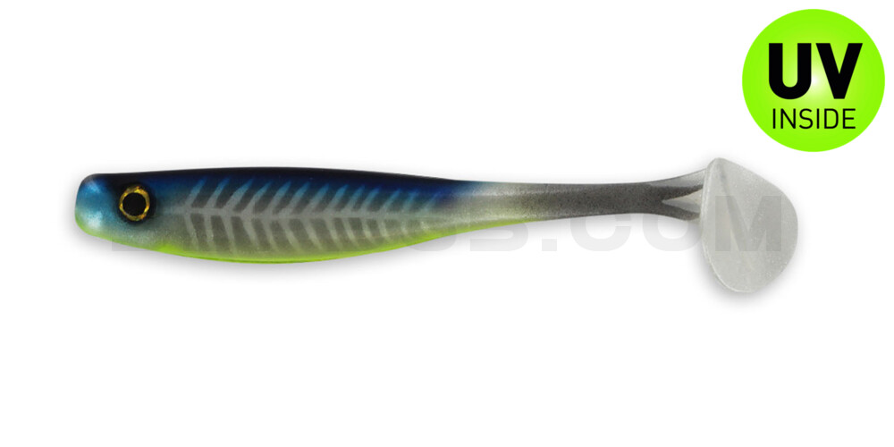 Suicide Shad 5" (ca. 13 cm) im Hartschalenblister Fish Bone
