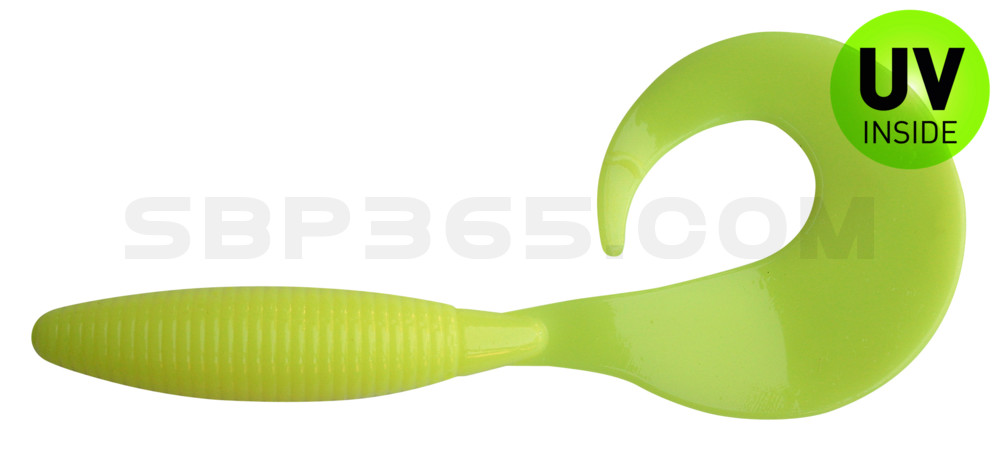 Super Grub 5" (ca. 11,5 cm) fluogelb