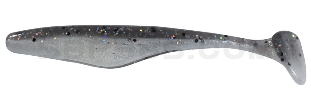 Swimming Jerk Minnow 4" (ca. 8,5 cm) Smoke Metal Flake Pearl Belly