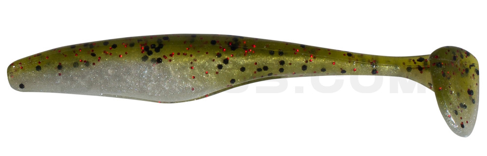 Swimming Jerk Minnow 4" (ca. 8,5 cm) Watermelon Red Ghost