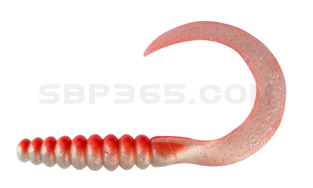 SX XXL Grub 11" (ca. 27 cm) goldperl-Glitter / rot