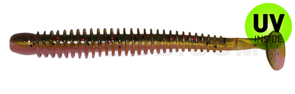 Texas 4" (ca. 10 cm) bubblegum / Kaulbarsch