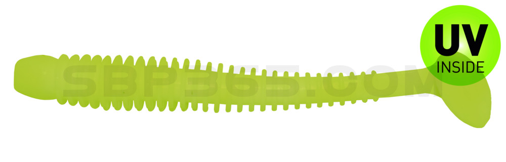 Texas 4" (ca. 10 cm) fluogelb