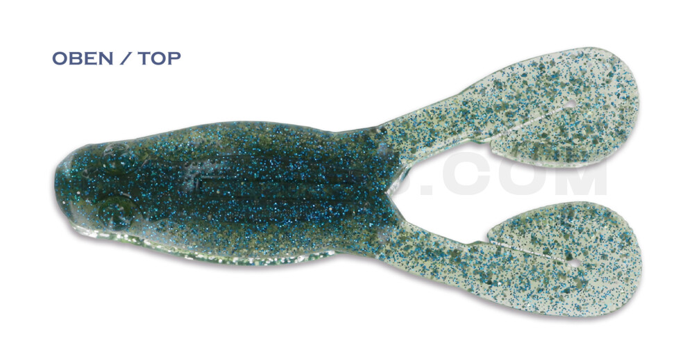 Tour Toad 4" (ca. 11 cm) im Zip Bag Silver Shiner