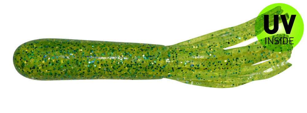 Tube (gesalzen) 3,5" (ca. 9 cm) No Bleed Chartreuse