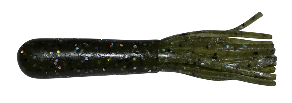 Tube (gesalzen) 3,5" (ca. 9 cm) Smoke Silver Black Flake