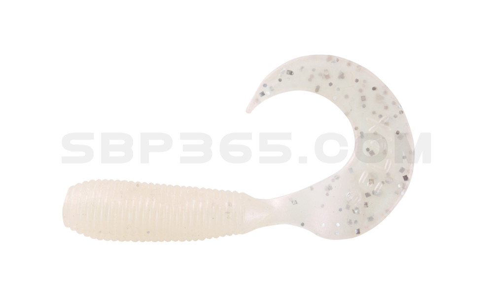 Twister 1" regulär (ca. 3,5 cm) perl glitter