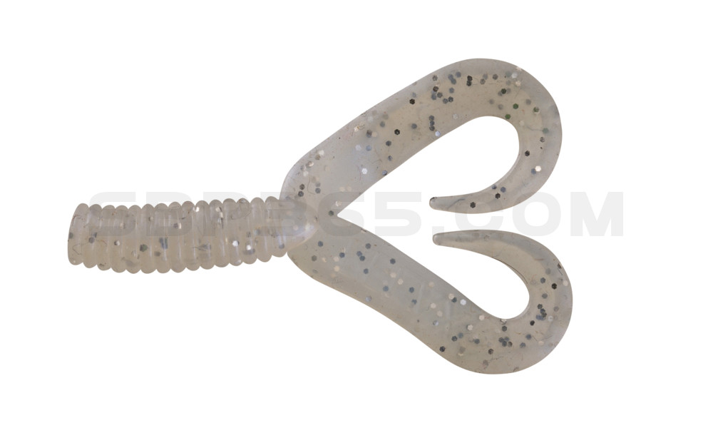 Twister 2" Doubletail regulär (ca. 4,5 cm) blauperl-glitter