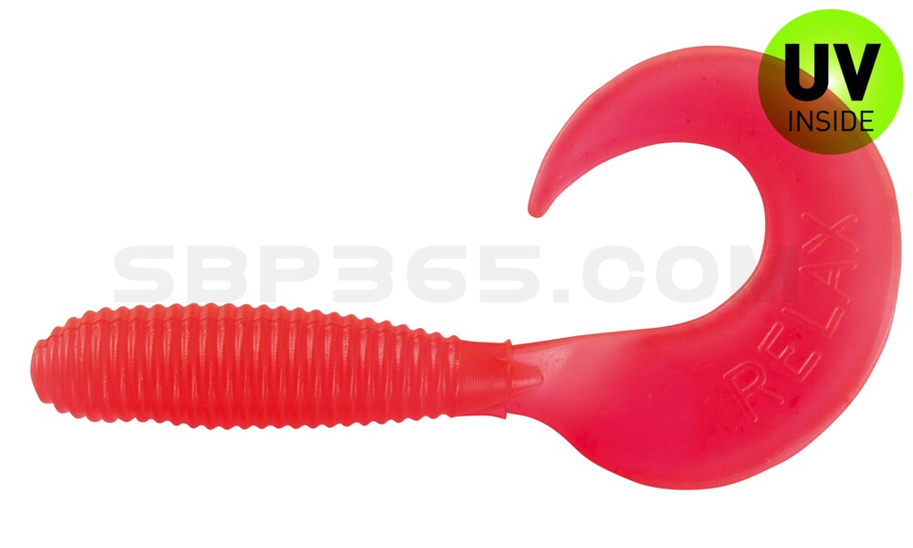 Twister 3" regulär (ca. 7,0 cm) feuerrot