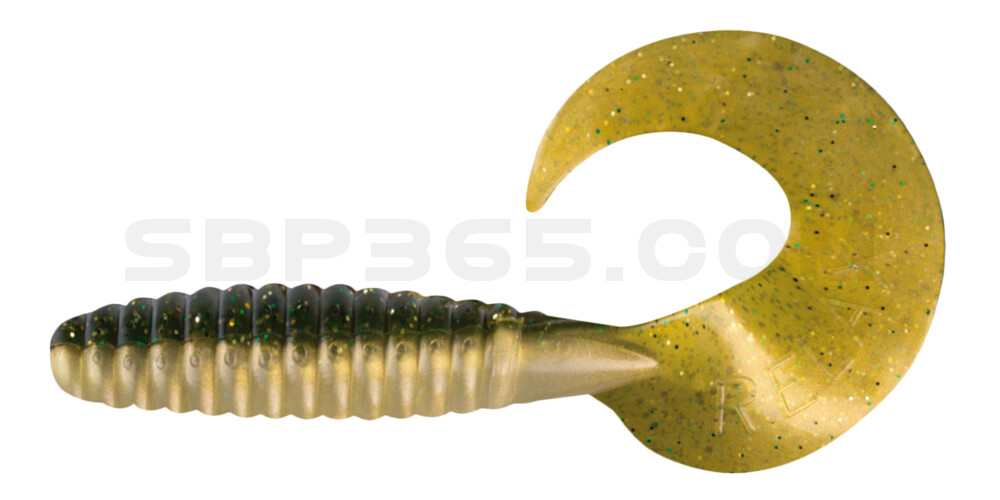 Twister 4" laminiert (ca. 8,0 cm) goldperl / Kaulbarsch