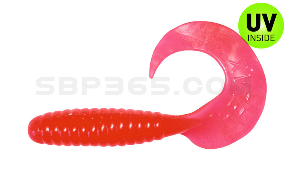 Twister 4" regulär (ca. 8,0 cm) feuerrot