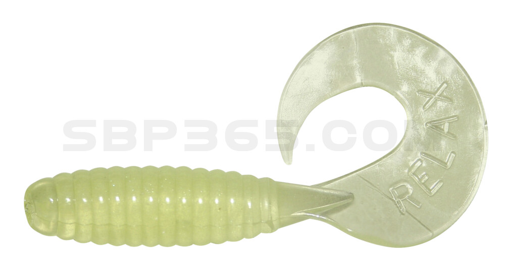 Twister 4" regulär (ca. 8,0 cm) selbstleuchtend glitter