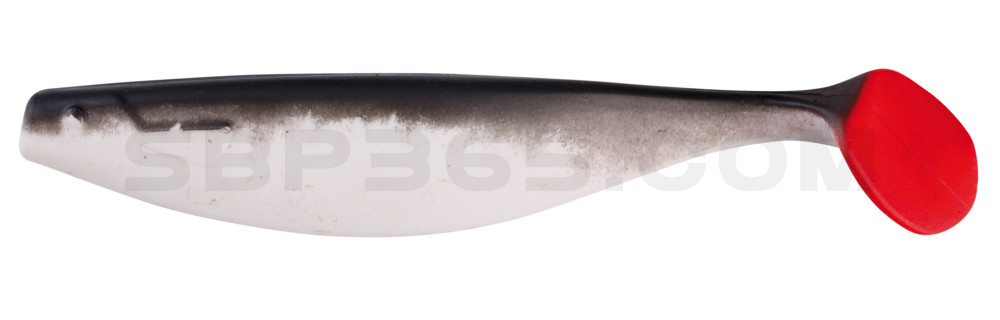 Xtra-Soft 6" (ca. 16,0 cm) reinweiss / schwarz